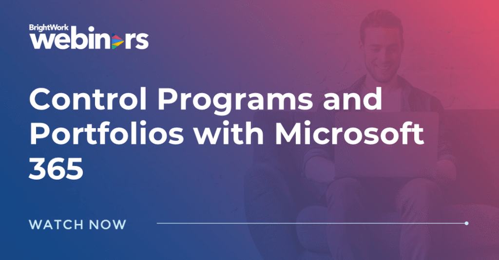 [Post-Reg] Control Programs and Portfolios with Microsoft 365