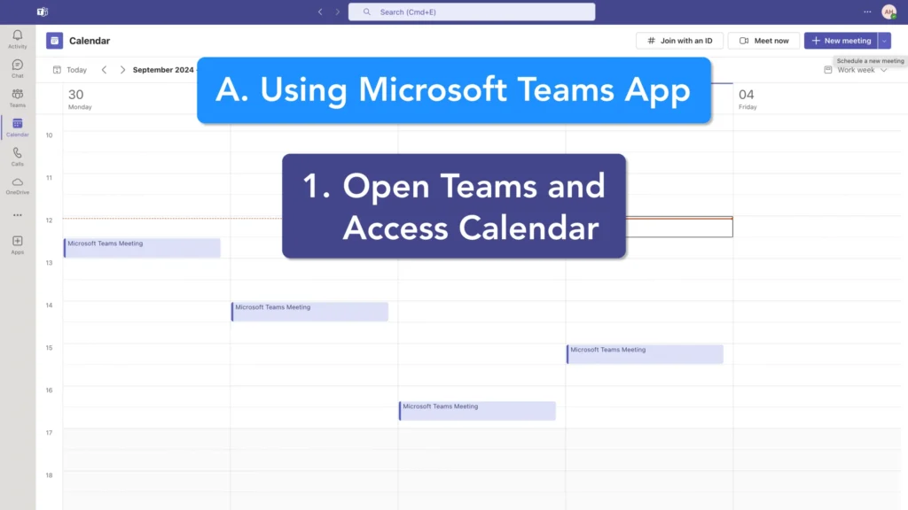 How to Schedule a Meeting in Microsoft Teams