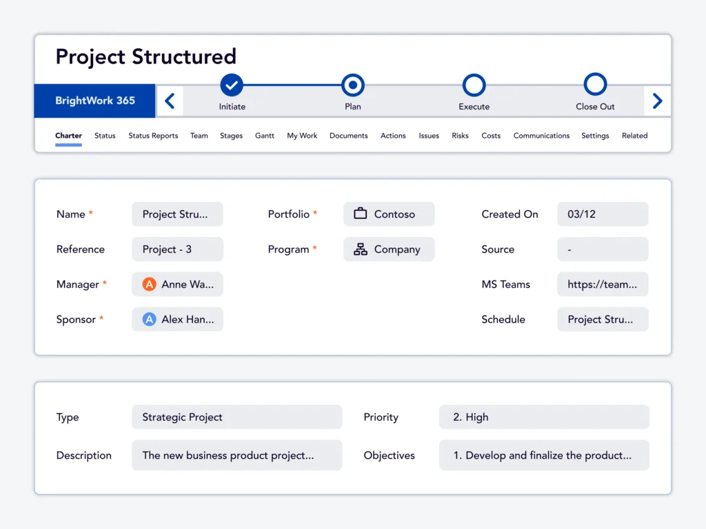 3. Project Structured