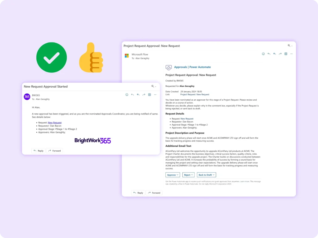 Review and approve the right projects